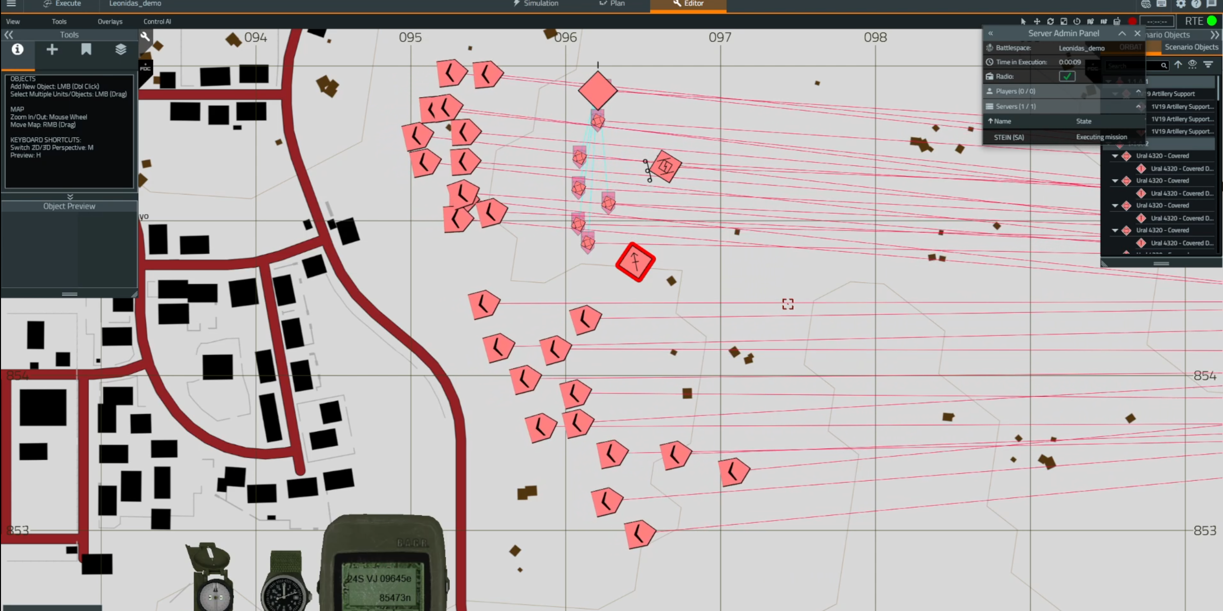 Internship (BVI Simulation)